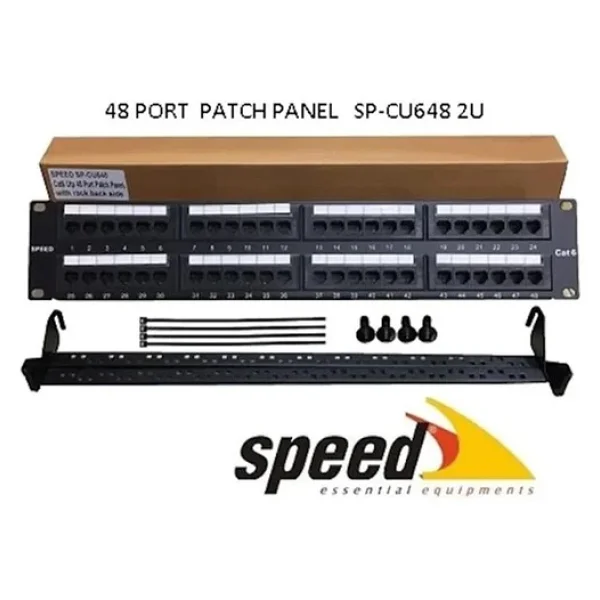Speed Sp-Cu648 Cat6 48 Port Patch Panel - Görsel 5