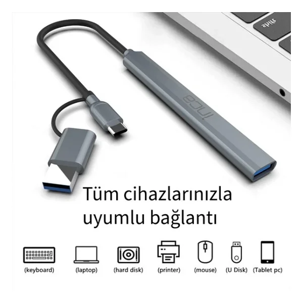 Inca Iutp-06t Laptop Docking Station - Görsel 6
