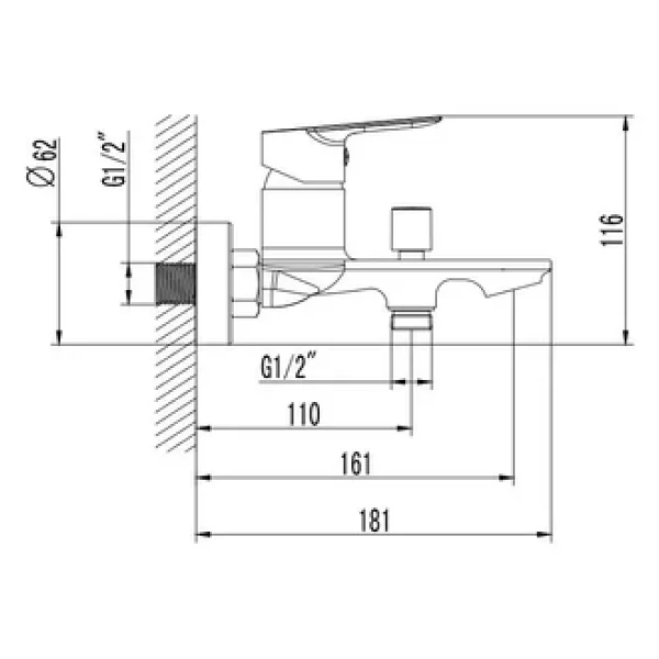 Turkuaz Cerastyle İbiza Bm0010500000011 Krom Banyo Bataryası - Görsel 2