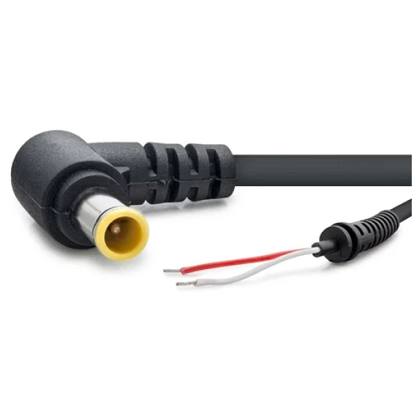 Notebook Adaptör Kablosu 6.4 4.4 Sony 30w-90w 1.2m Siyah Hdx5509 - Görsel 4
