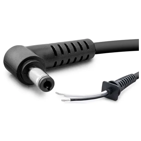 Notebook Adaptör Kablosu 5.5x2.5 L Tip Asus/Toshıba 120w-150w 1.2m Siyah Hdx5563 - Görsel 4