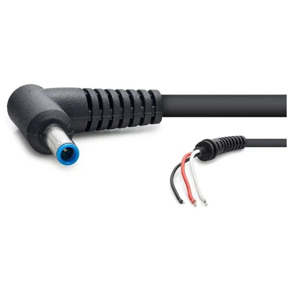 Notebook Adaptör Kablosu 3lü 4.5x3.0 Hp 30w-90w 1.2m Siyah Hdx5554 - Görsel 6