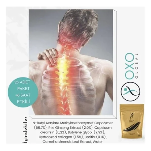 Oxo Global Power Pain Patch Ağrı Bandı 25 Li Paket - Görsel 6