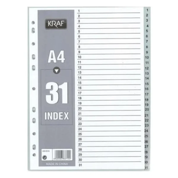 Kraf Separator 1-31 Rakamlar - Görsel 2