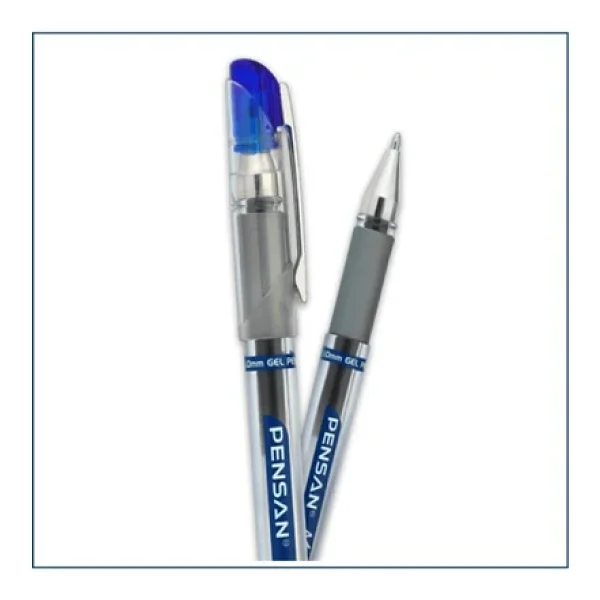 Pensan My-Sing Gel 1.0 Mm Mavi Roller Imza Kalemi 5 Adet - Görsel 2