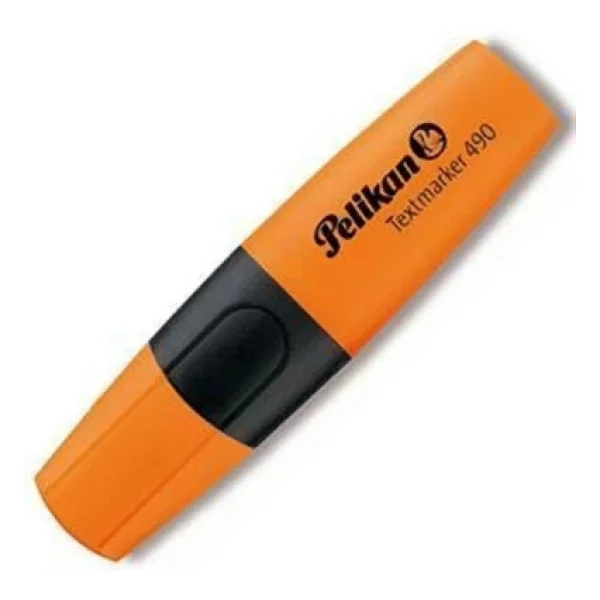 Pelikan 490 Textmarker Turuncu Fosforlu Kalem - Görsel 4