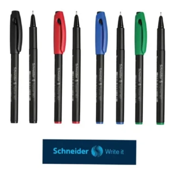 Schneider Topliner 967 Fiber Uclu Kalem 0,4 Mm 4lu Scr102 - Görsel 5