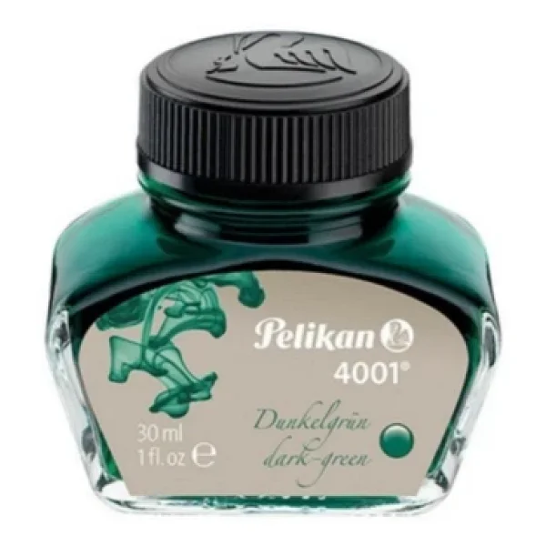 Pelikan Dolma Kalem Murekkebi 30 Ml Yesil Dark Green Dolma Kalem Murekkebi - Görsel 4