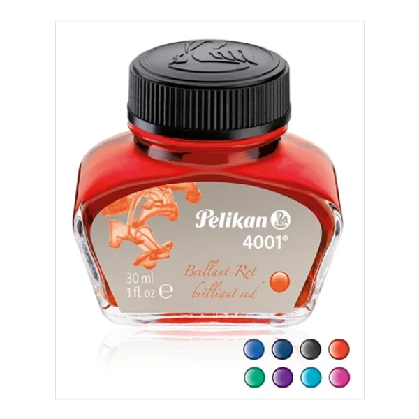 Pelikan Dolma Kalem Murekkebi 30 Ml Yesil Dark Green Dolma Kalem Murekkebi - Görsel 6