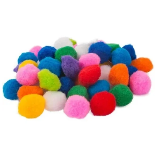 Kraf Kids Simli Ponpon 3 Cm 50'li - Görsel 4