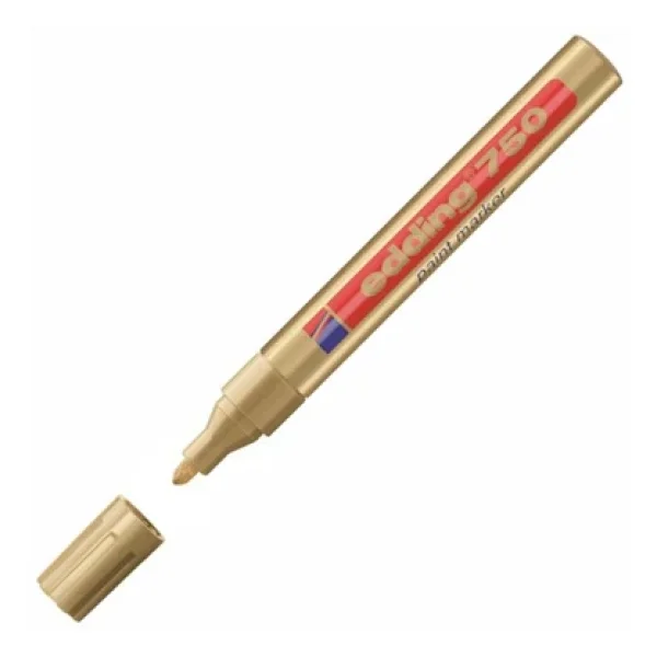 Edding 750 Boya Dekor Altın Marker Kalemi - Görsel 4