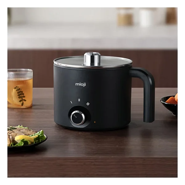 Mioji Mioji Mio Ep35 600 W Siyah Buharlı Pişirici - Görsel 6