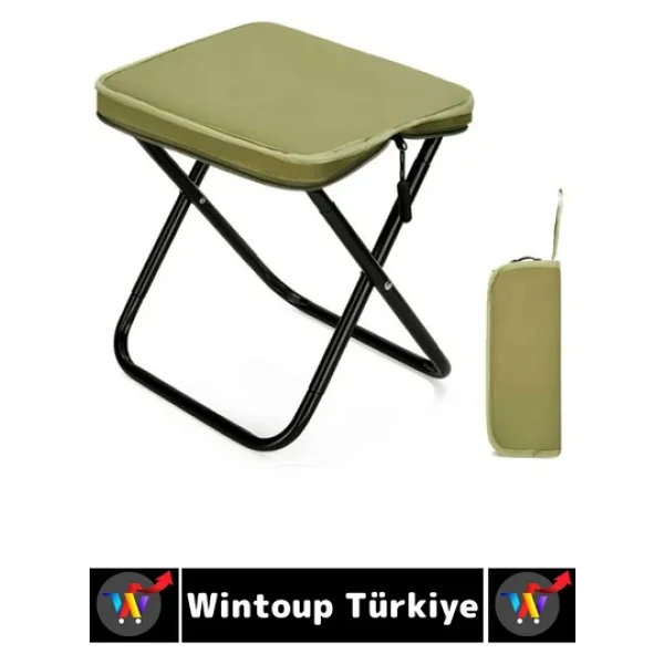Premium Seyahat Kamp Piknik Balık Outdoor Dayanıklı Gövde Hafif Çanta Boy Katlanabilir Çanta Tabure - Görsel 4