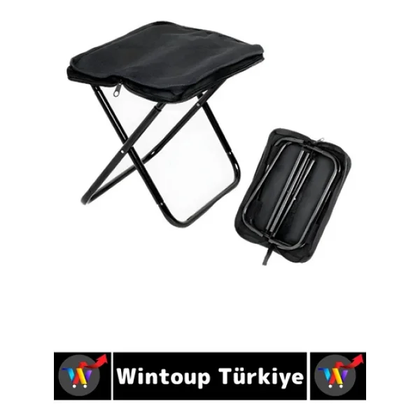 Premium Seyahat Kamp Piknik Balık Outdoor Dayanıklı Gövde Hafif Çanta Boy Katlanabilir Çanta Tabure - Görsel 2