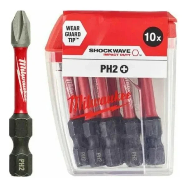 Milwaukee Bits Uç Ph2 50mm 10lu Pkt - Görsel 4