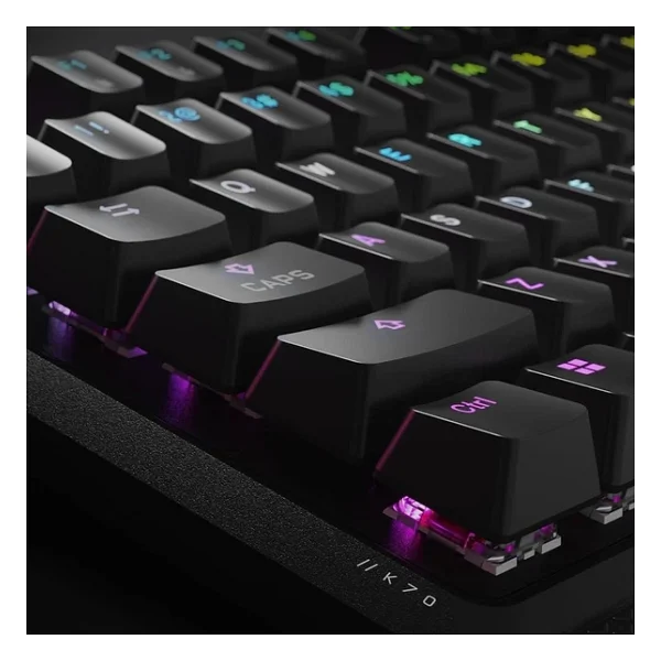 Corsair K70 Core RGB Ch-910981e-Tr Mlx Red Switch Kablolu Mekanik Oyuncu Klavyesi - Görsel 7