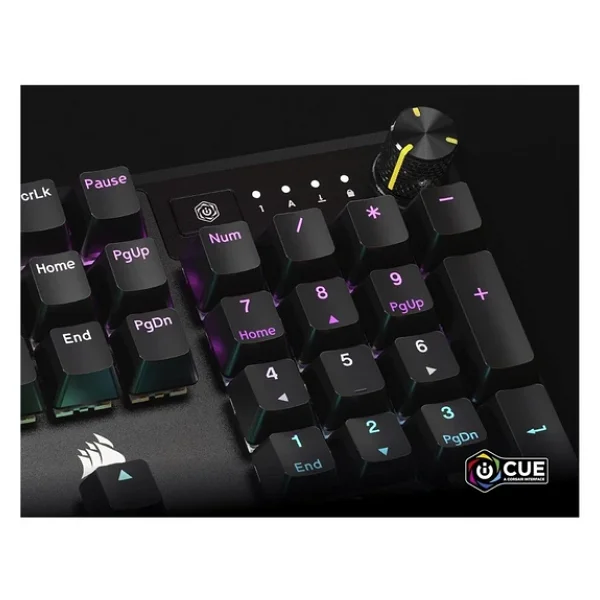 Corsair K70 Core RGB Ch-910981e-Tr Mlx Red Switch Kablolu Mekanik Oyuncu Klavyesi - Görsel 6
