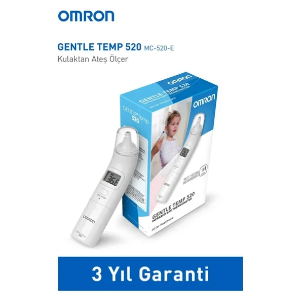 Omron Gentle Temp 520 Kulaktan Ateş Ölçer - Görsel 5