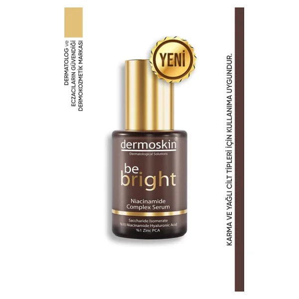 Dermoskin Be Bright Niacinamide Complex Serum 30 Ml - Görsel 3