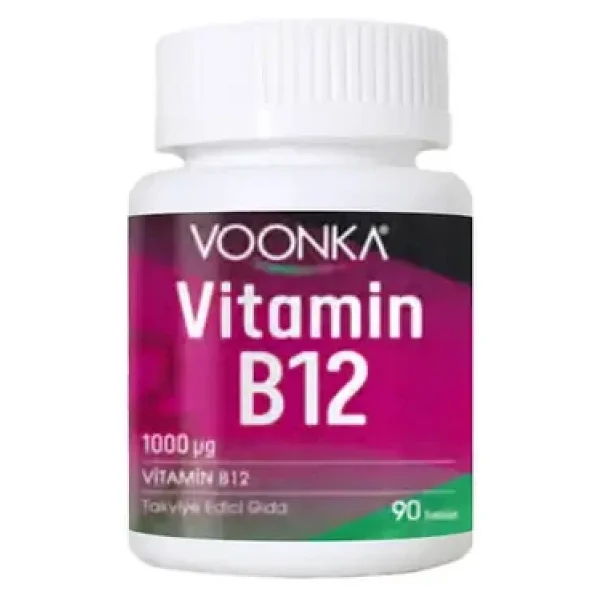 Voonka Vitamin B12 90 Tablet - Görsel 6