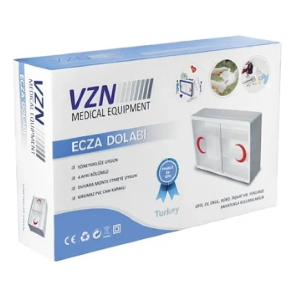 Vzn Ecza Dolabı Plastik - Görsel 2