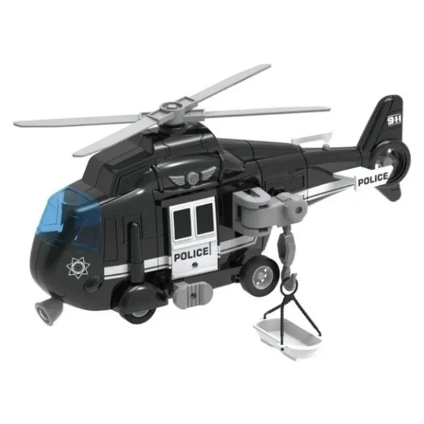 Vardem Oyuncak 620ABC Vardem 1:16 Sürtmeli Sesli Işıklı Helikopter 681A 720ABC 910B - Görsel 3