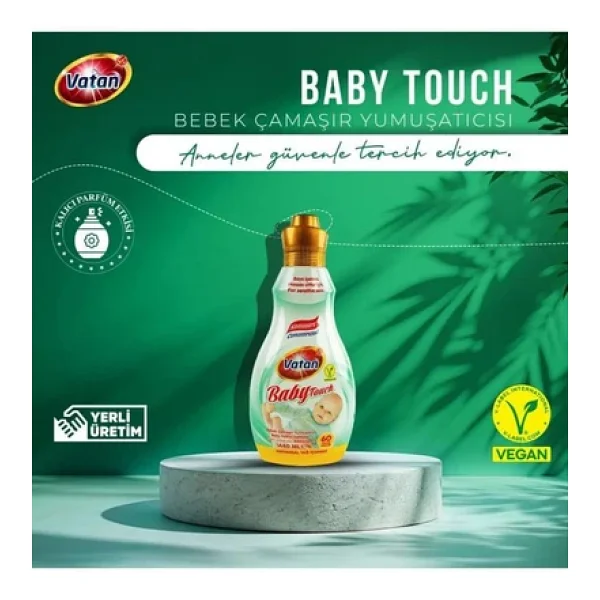 Vatan Baby Touch Konsantre Çamaşır Yumuşatıcı 1440 Ml - Görsel 7