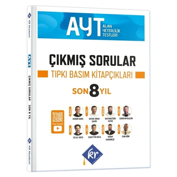 Kr Akademi Yayınları Ayt Çıkmış Sorular Son 8 Yıl Tıpkı Basım Kitapçıkları - Görsel 3