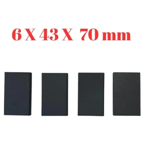 Bartech Kuru Süt Sağım Makinesi Kömür Paleti 6.00x43x70 Mm (4 Adet) - Görsel 4