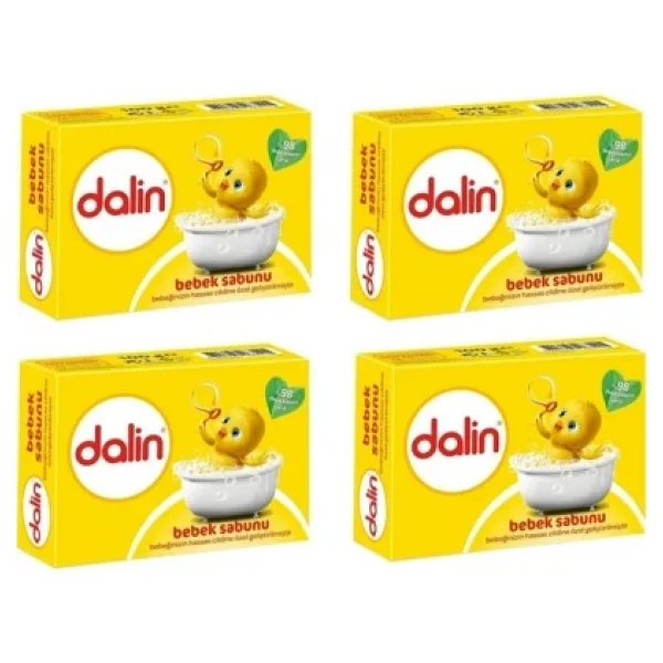 Dalin Klasik Bebek Sabunu 100 Gr 4 Adet - Görsel 5