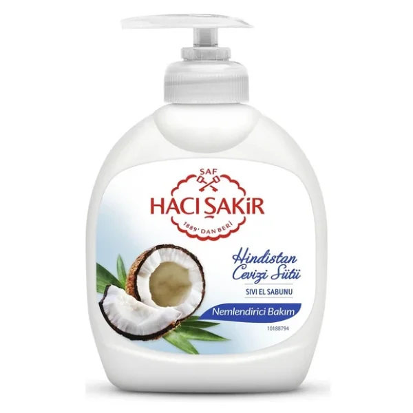 Hacı Şakir Hindistan Cevizi Sıvı Sabun 300 Ml - Görsel 4