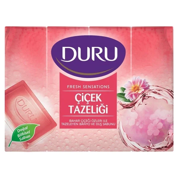 Duru Fresh Sensations Çiçek Tazeliği 4x150 Gr Duş Sabunu - Görsel 4