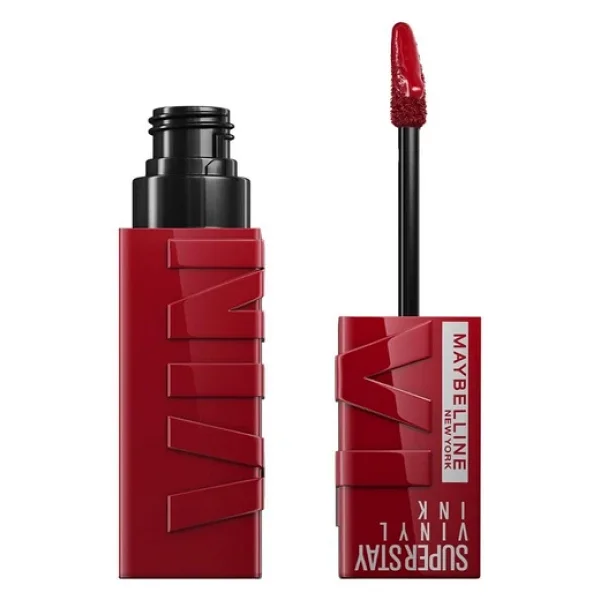 Maybelline New York Super Stay Vinyl Ink Parlak 10 Lippy Likit Ruj - Görsel 3