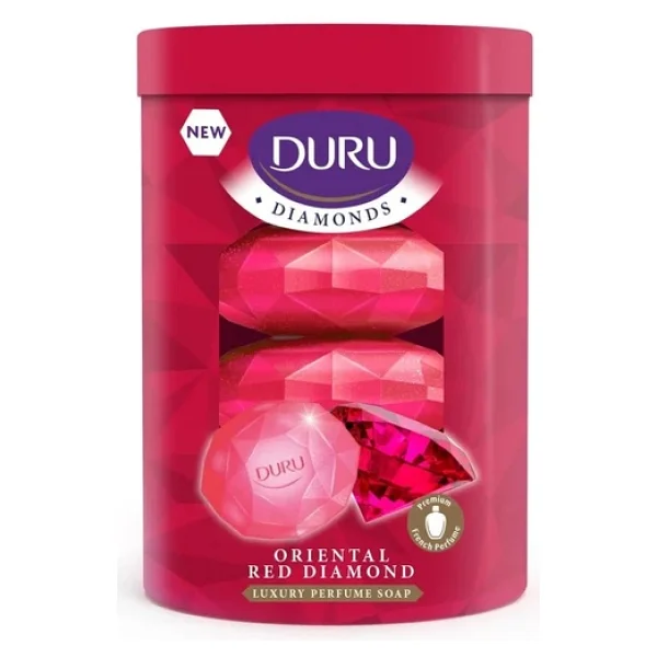 Duru Oriental Red Diamond 4x90 Gr Sabun - Görsel 4