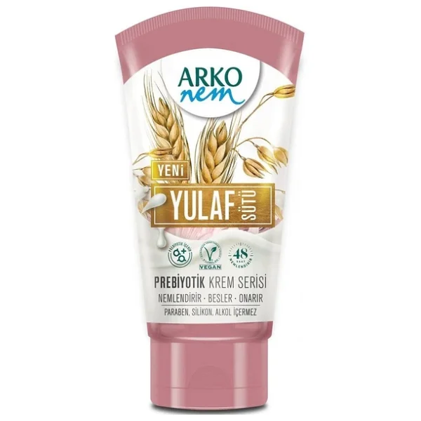 Arko Nem Prebiyotik Krem Serisi Yulaf Sütü 60 Ml El Ve Vücut Kremi - Görsel 6