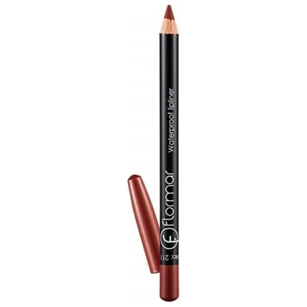 Flormar Waterproof Lipliner 211 Classical Brown Dudak Kalemi - Görsel 3