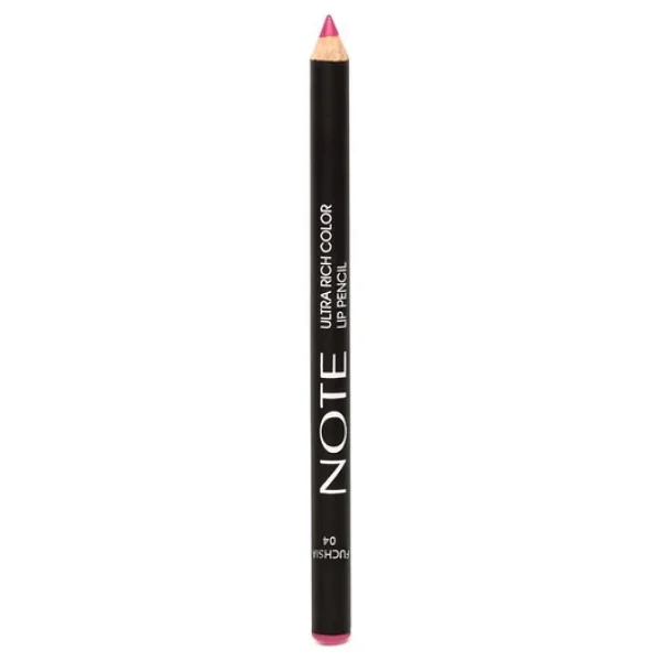 Note Ultra Rich Color Lip Pencil 04 Fuchsia Dudak Kalemi - Görsel 3