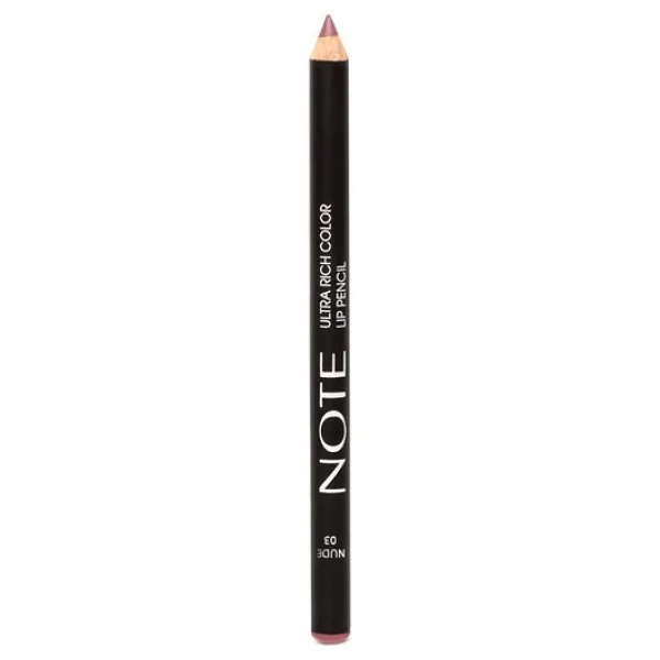 Note Ultra Rich Color Lip Pencil 03 Nude Dudak Kalemi - Görsel 4