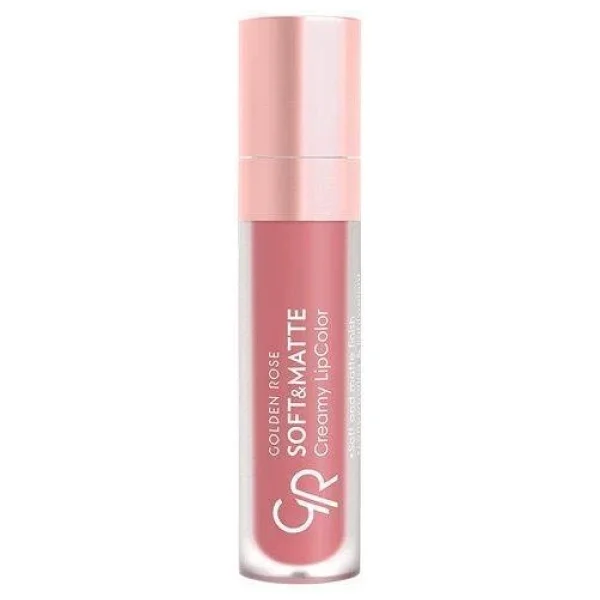 Golden Rose Soft & Matte Creamy Lipcolor 108 Redwood Likit Ruj - Görsel 4