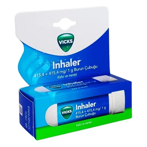 Vicks Inhaler Mentollü 1 Gr Burun Çubuğu - Görsel 3