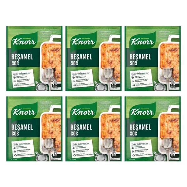 Knorr Beşamel Sos 70 Gr X 6 Adet - Görsel 5