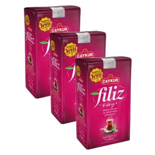 Çaykur Filiz 1 Kg 3'lü Çay - Görsel 3