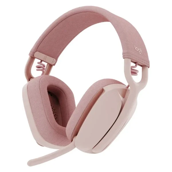 Logitech Zone Vibe 100 Bluetooth Çağrı Merkezi Kulaklığı Pembe - Görsel 3