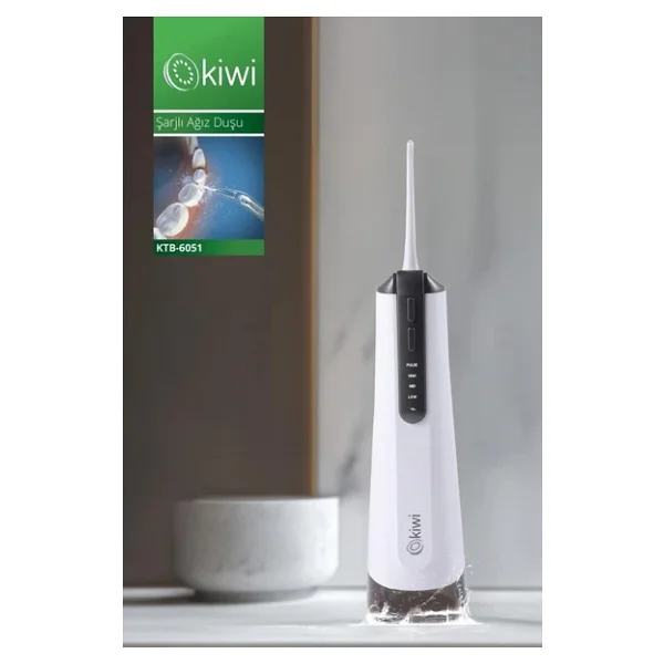 Kiwi Ktb-6051 Şarjlı Ağız Duşu - Görsel 3