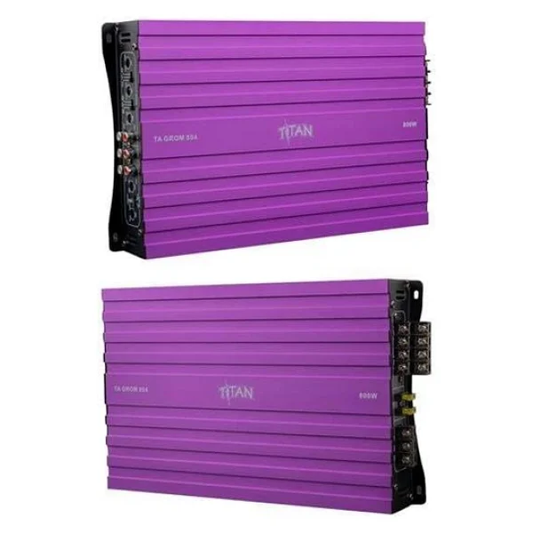 Magicvoice Titan-804 4 Kanallı Max 1600 Watt Oto Amfi-Anfi - Görsel 7