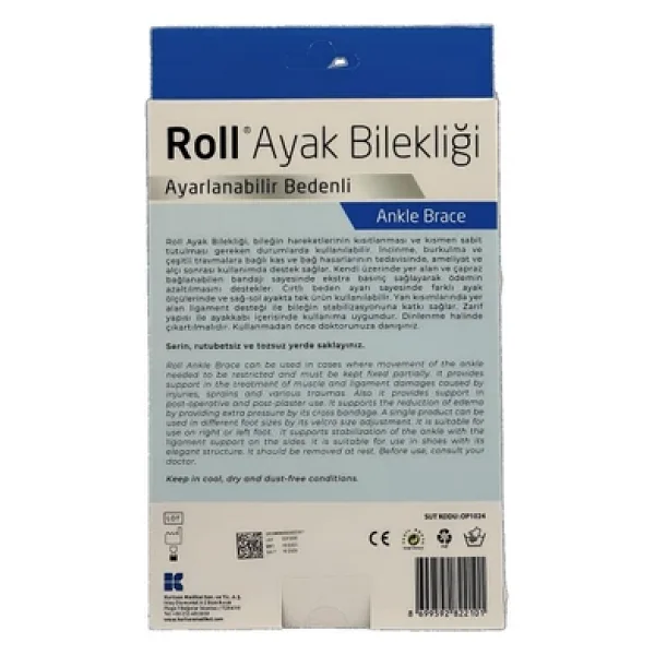 Roll Ayarlabilir Bedenli Ayak Bilekliği - Görsel 4