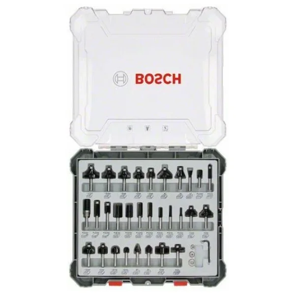 Bosch 2607017474 30 Parça 6 Mm Şaft Pro Karışık Freze Seti - Görsel 7
