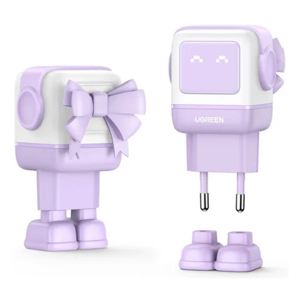 Ugreen Nexode Rg Mor 65 W Robot Hızlı Şarj Adaptörü - Görsel 7