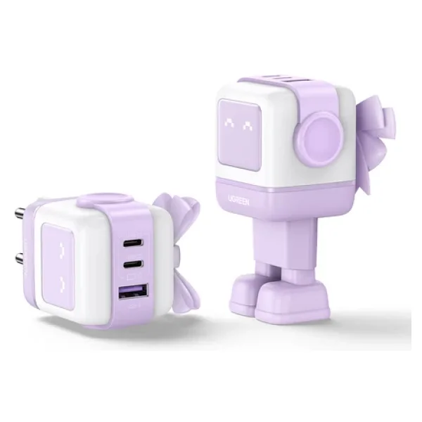 Ugreen Nexode Rg Mor 65 W Robot Hızlı Şarj Adaptörü - Görsel 8
