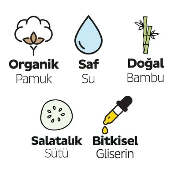 Sleepy Natural Yenidoğan 90 Yaprak 6'lı Paket Islak Mendil - Görsel 5